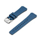 Blue Rubber Strap 20mm