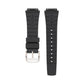 Black Rubber Strap 20mm